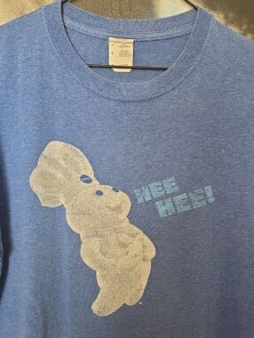 Pillsbury Doughboy Graphic Tee - Blue